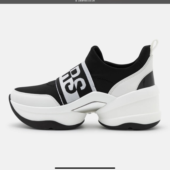 MICHAEL KORS Olympia KORS Nylon Blend Slip-On Trainer - Picture 2 of 13